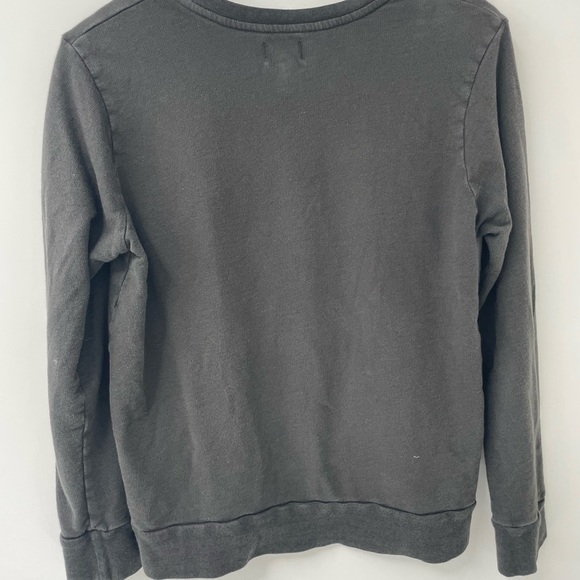 Sundry L'AMOUR C'EST ROCK Sweatshirt sz S - Picture 3 of 4